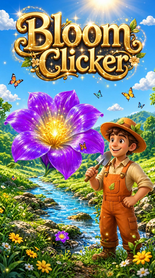 Grafika gry Bloom Clicker