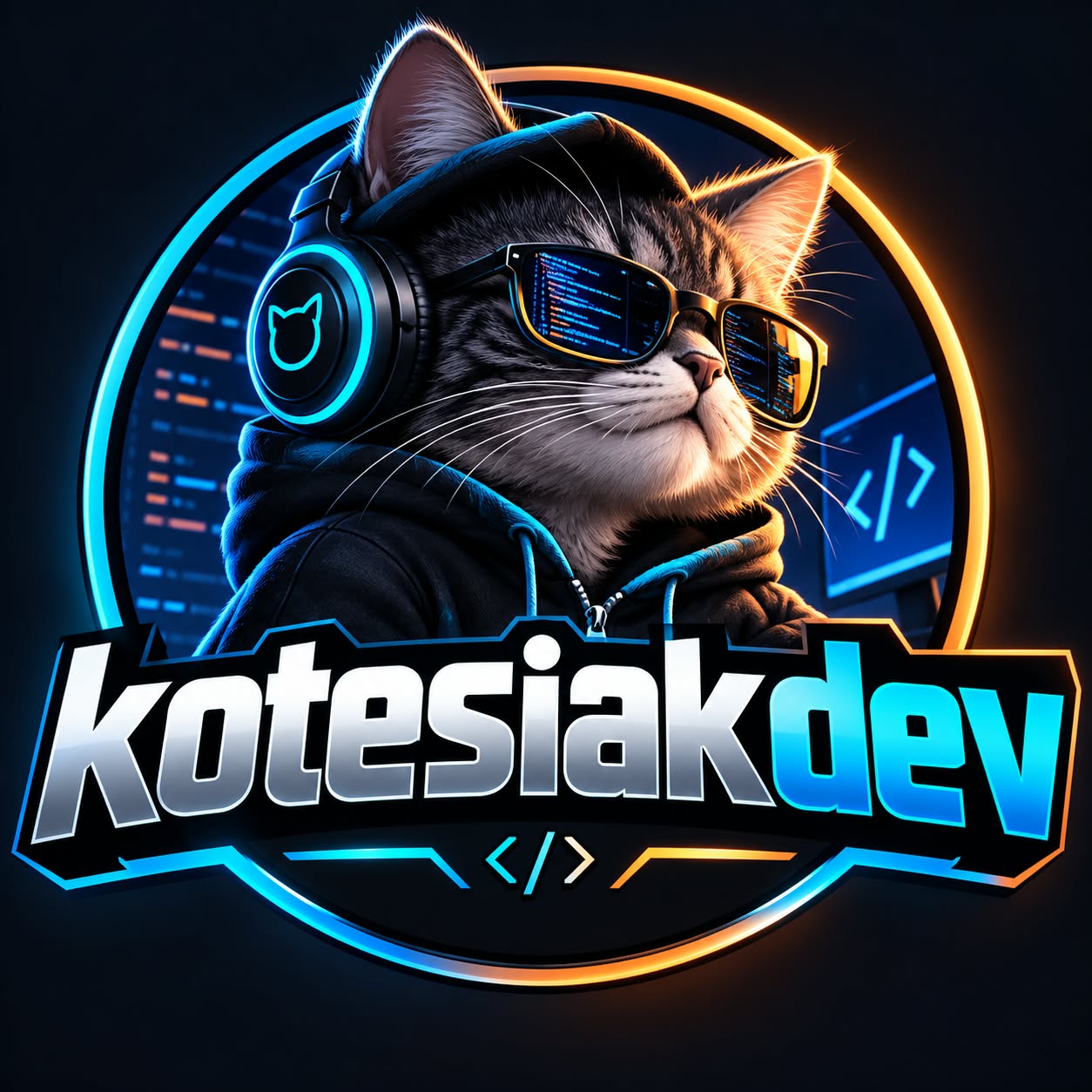Kotesiakdev — kot w słuchawkach